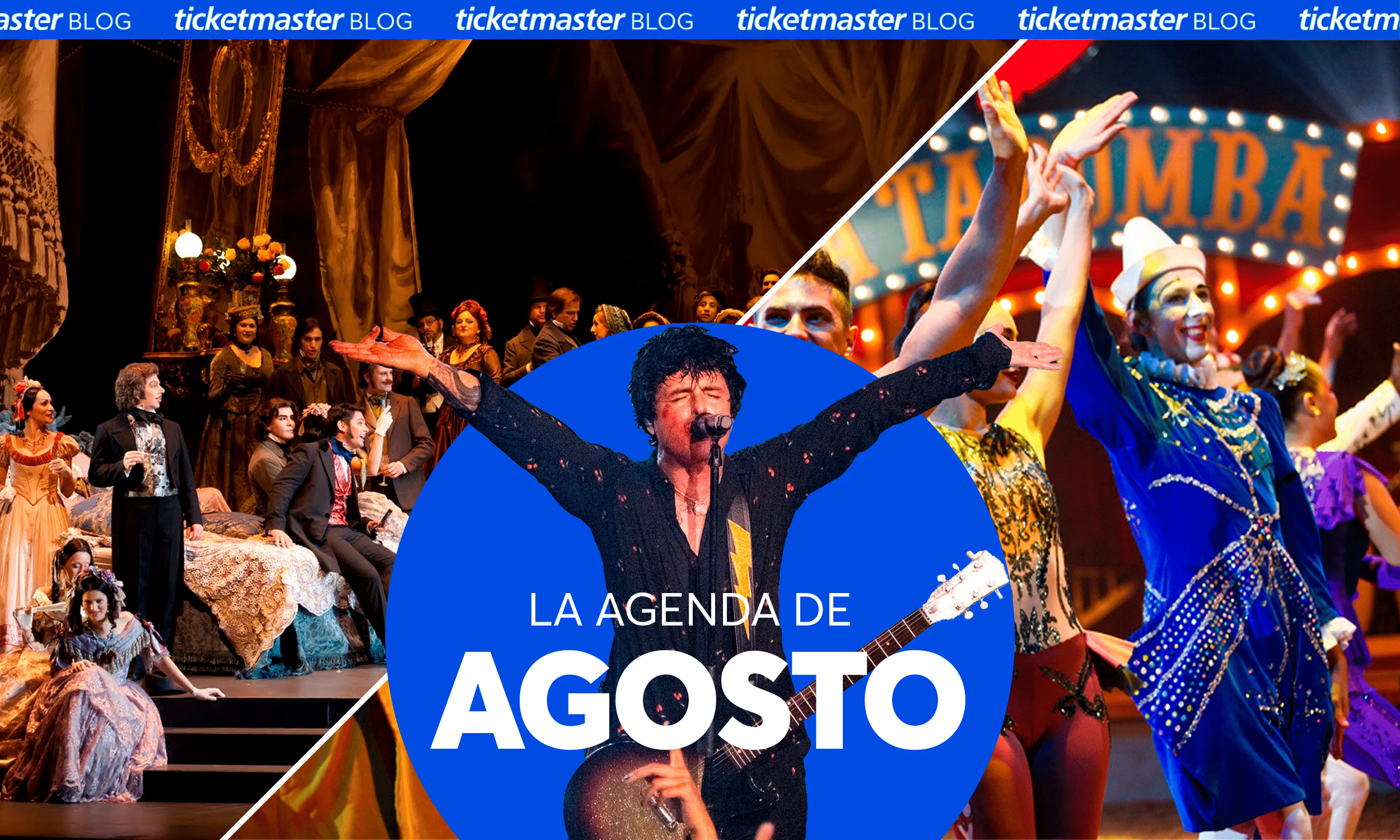 Conciertos en agosto
