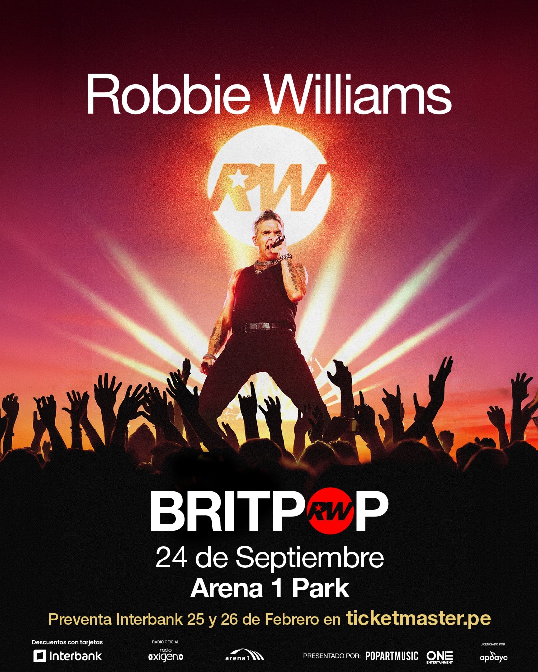 Robbie Williams en Lima