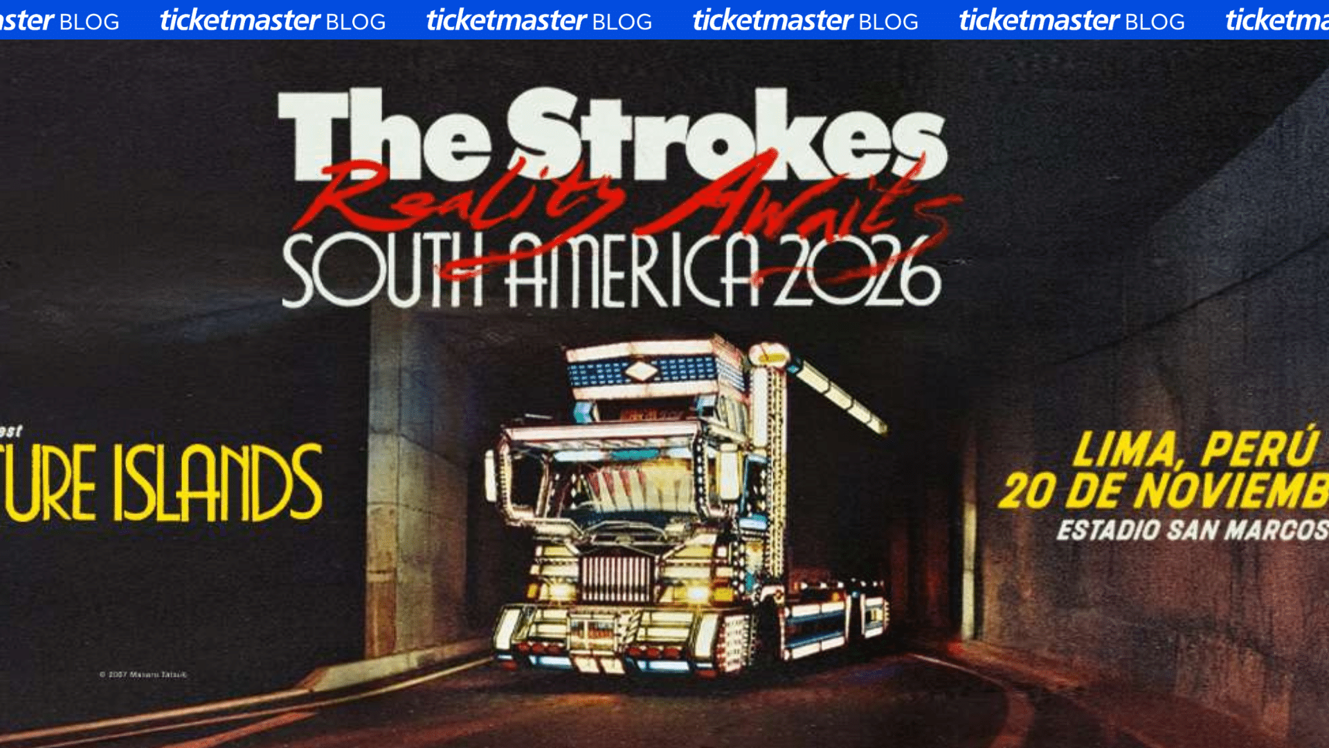 THE STROKES BANNER BLOG